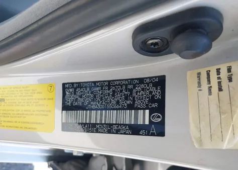 JTHBA30G155066473